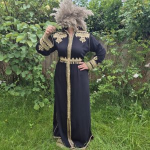 caftan noir ( taille unique )