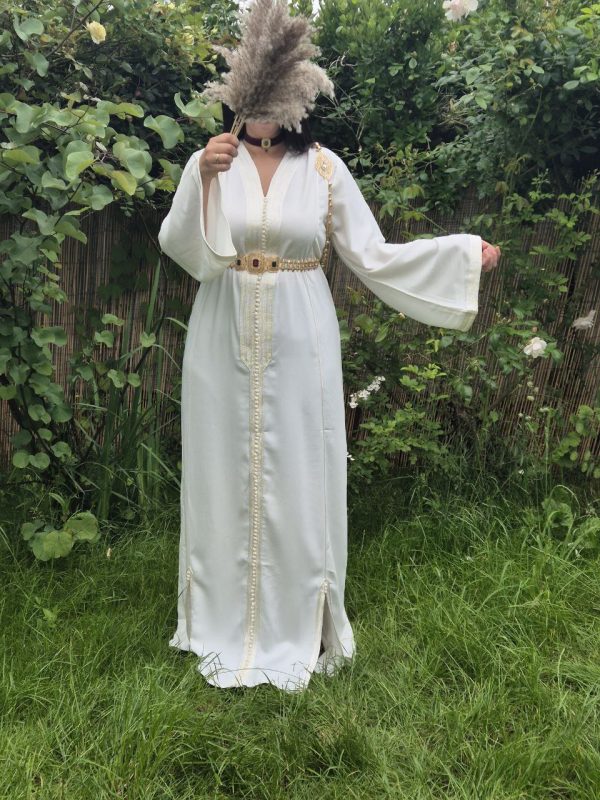 caftan blanc ( taille unique)