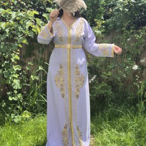 caftan mauve (taille unique)