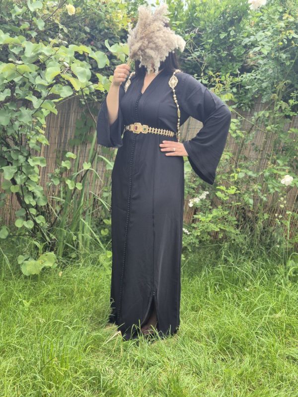 caftan noir ( taille unique)